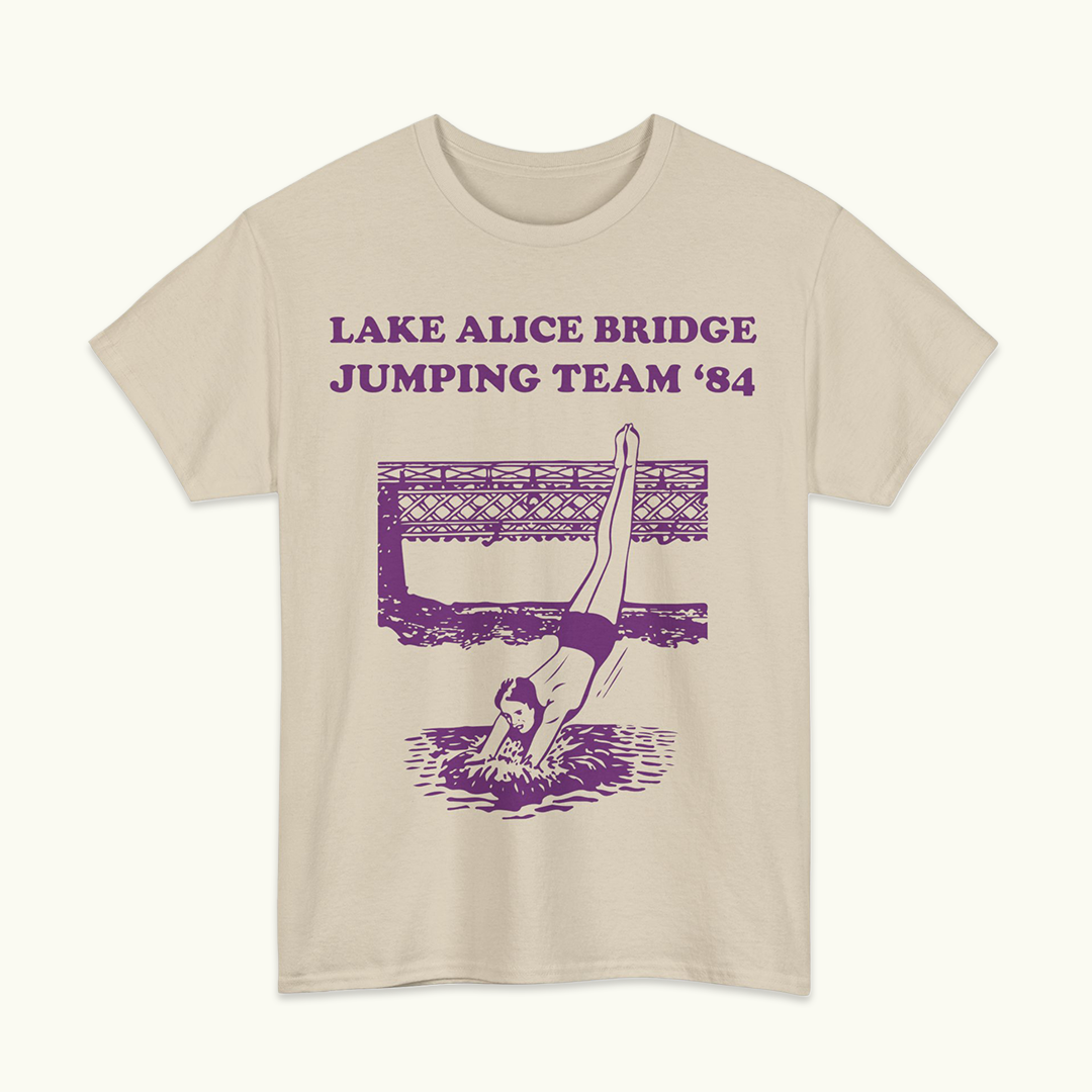 Lake Alice Bridge Jumping Tee