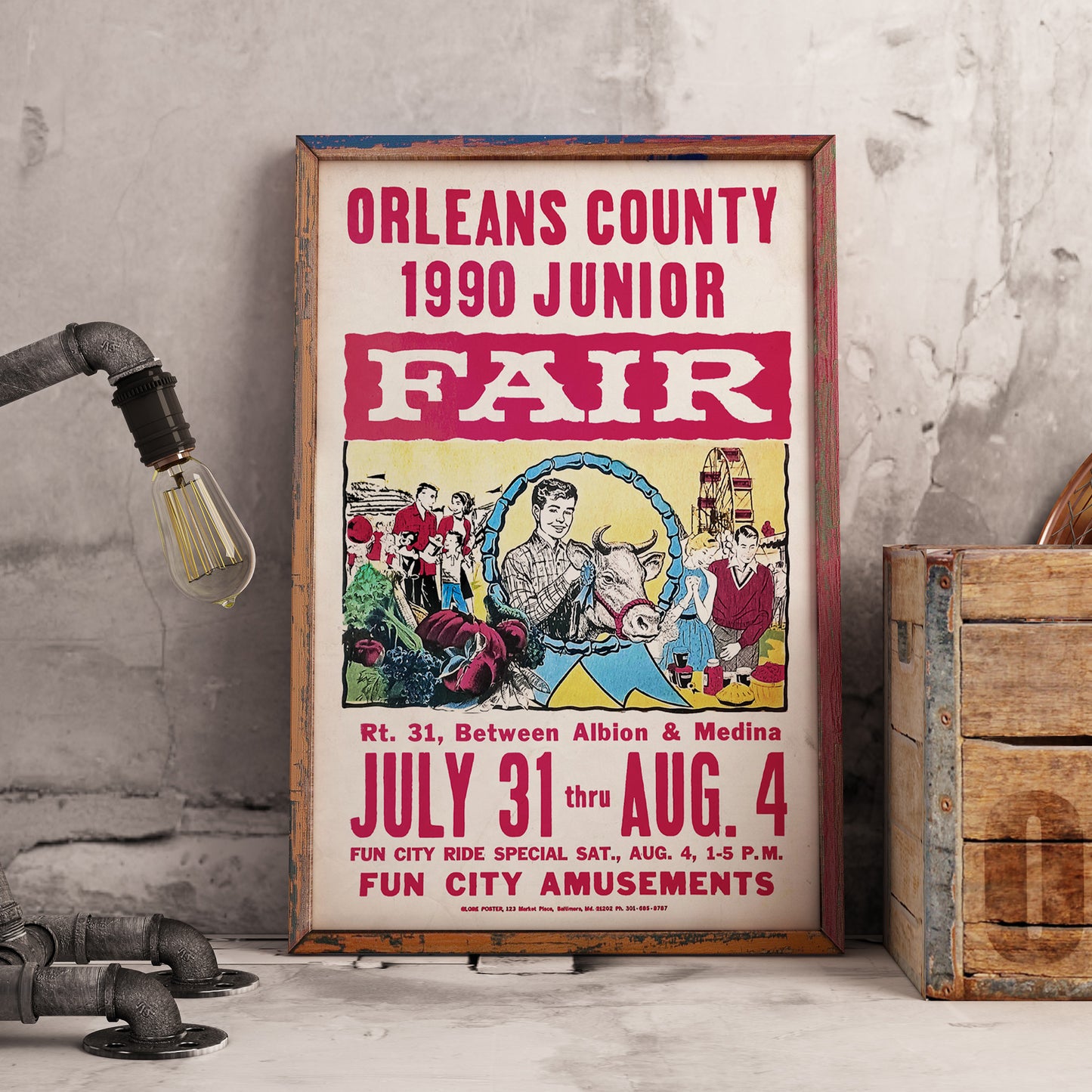 Orleans County 4-H Fair Poster