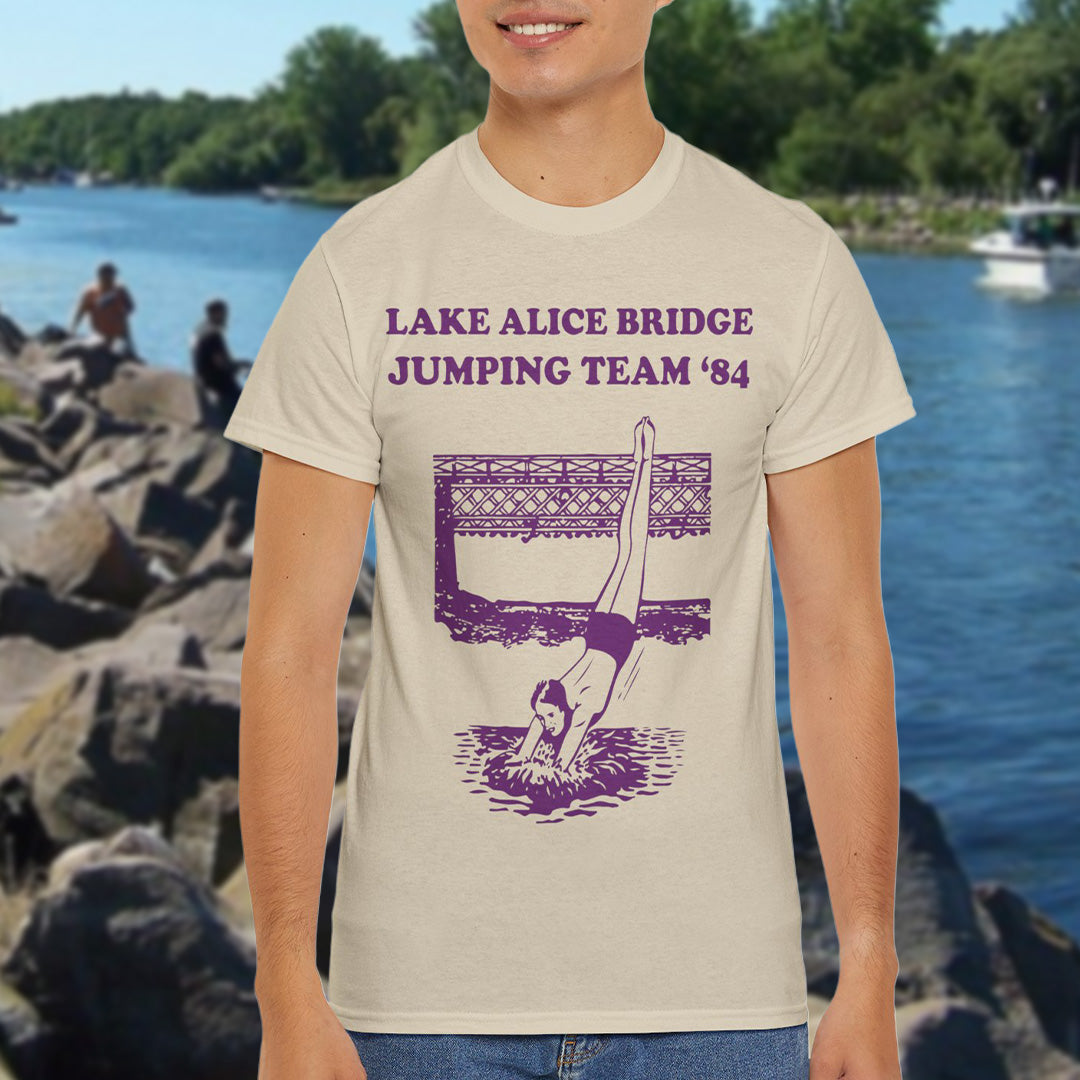 Lake Alice Bridge Jumping Tee