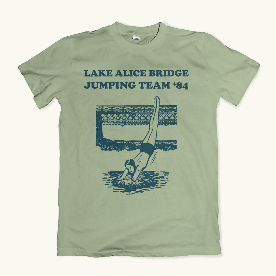 Lake Alice Bridge Jumping Tee