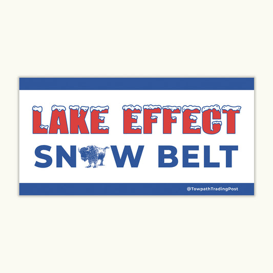 Snow Belt Sticker