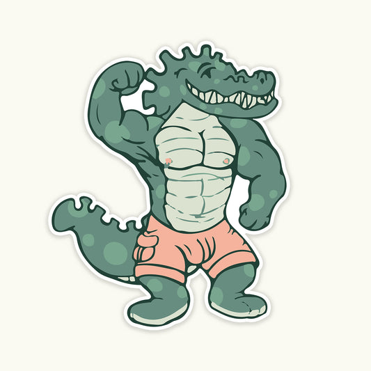 Canalligator Sticker