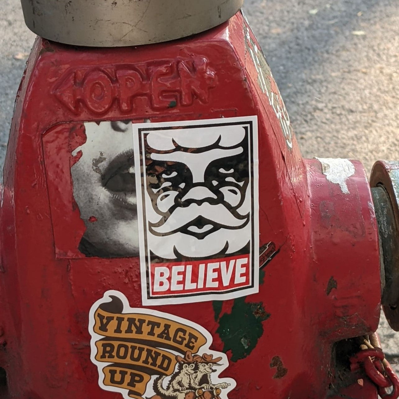 Charles Howard "Believe" Sticker