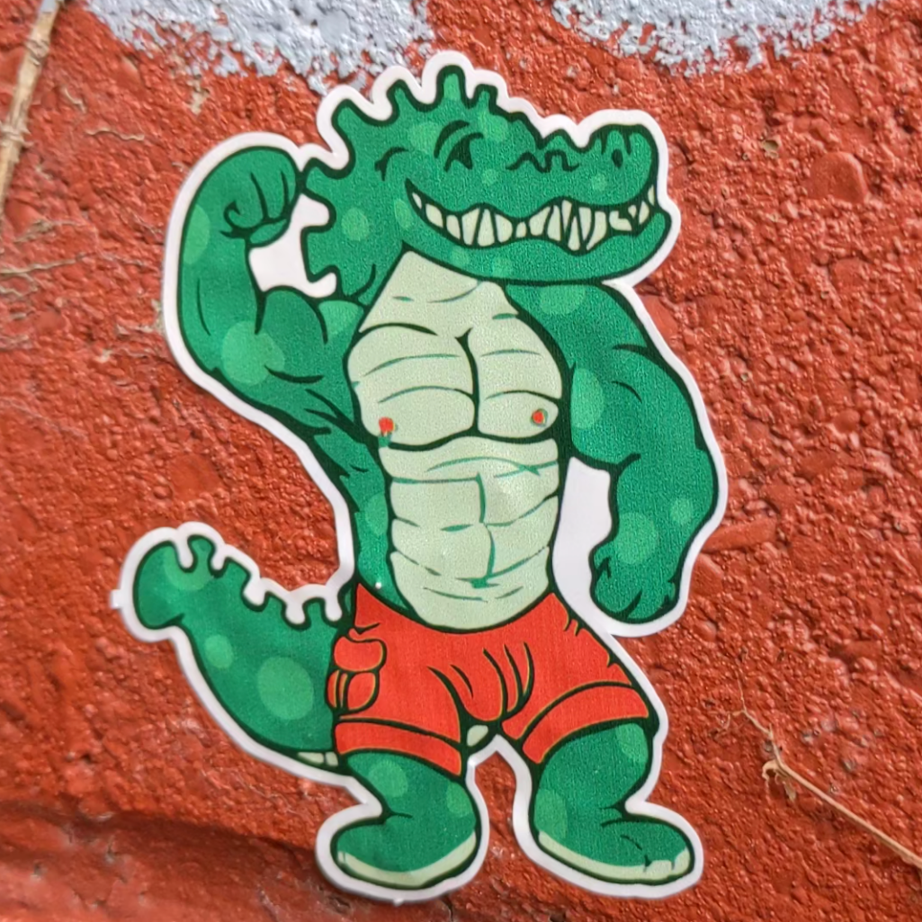 Canalligator Sticker